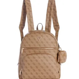 GUESS Latte POWER Play Tech Printed Medium Backpack with Pouch image 1