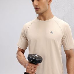 HRX by Hrithik Roshan Mesh Panel Back Rapid-Dry Training T-shirt-image-12