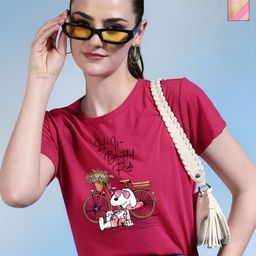 Metronaut Women 2 Printed Bio Finish T-shirt-picture-49