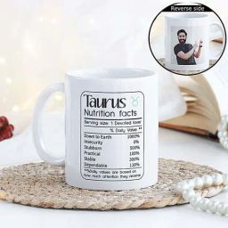 FNP Multicolor Ceramic Personalised Taurus Mug (325ml)-image-19