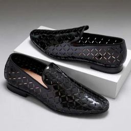 Ruosh Men's The Kotan Black Loafers-image-47