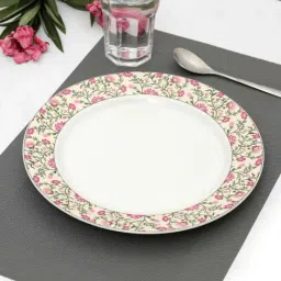 India Circus Multicolor Ceramic Dinner Plate - Set of 1-30