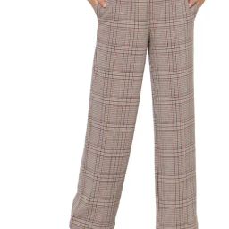 Only Multicolor Checks Pants-image-52