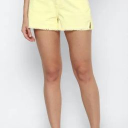 American Eagle Outfitters Yellow Regular Fit Shorts-picture-11