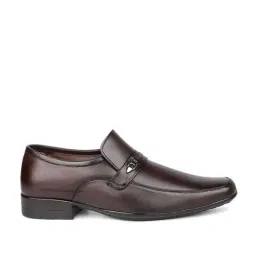 Privo by Inc.5 Men's Wine Formal Shoes-image-83
