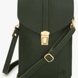 Spice Art Olive Solid Mobile Pouch-picture-47