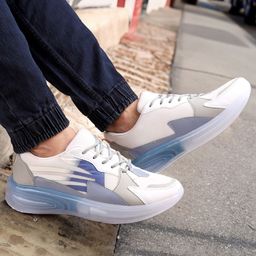 HERE&NOW Men Mesh Running Non-Marking Shoes-picture-9