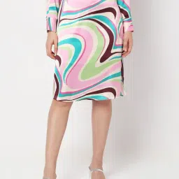 Vero Moda Multicolor Printed Skirt-image-70