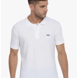 Force NXT White Cotton Regular Fit Polo T-Shirt-image-85