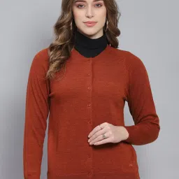 Monte Carlo Rust Regular Fit Sweaters image 1