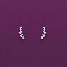 Kai Jewel Sterling Silver Eternal Sparkle Diamond Stud for Women-image-34