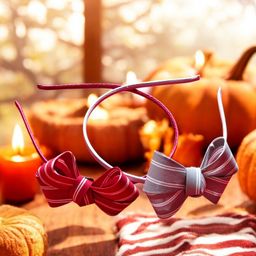 CHANDERKASH Set Of 2 Bow Knot Hairbands-37