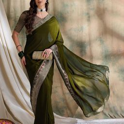 Sangria Woven Design Saree With Blouse Piece-image-53
