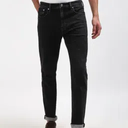 Calvin Klein Black Cotton Regular Fit Jeans-image-59