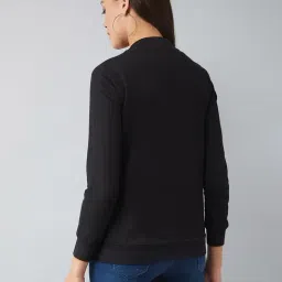 DOLCE CRUDO Black Relaxed Fit Jacket image 2