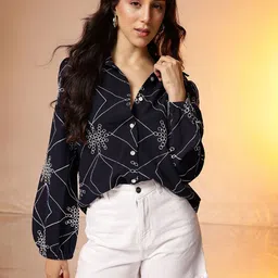 CORSICA Embroidered Blouson Top-picture-17