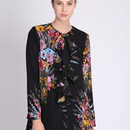 NIZA Women Multicoloured Printed Tailored Jacket-20