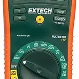 Extech Multimeter Manual Ranging DMM, EX410A-30