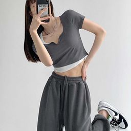 LULU & SKY Women Solid Round Neck Top-picture-37