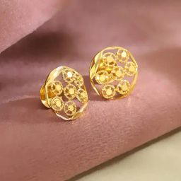 Malabar Gold and Diamonds 22k Gold Earrings for Women-picture-40