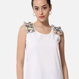 BAESD Floral Printed Sleeveless Top-image-58