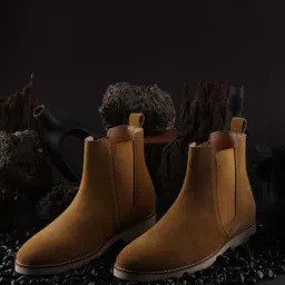 Griffin Men's Camel Chelsea Boots-image-77