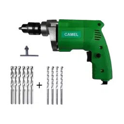 Camel Drill Machine 10 mm 2800 RPM, CD10 With 10 pcs Drill Bit 6 Metal, Wood and 4 Wall-picture-33
