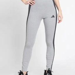 adidas Grey W 3S SJ LEG Tights-image-78