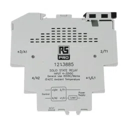 RS PRO Solid State Interface Relay DIN Rail Mount 6 A Max Load 60 V DC Max Load Model No. 1213885 image 3