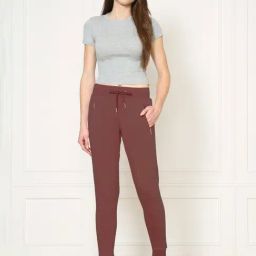 Van Heusen Maroon Cotton Joggers-picture-40