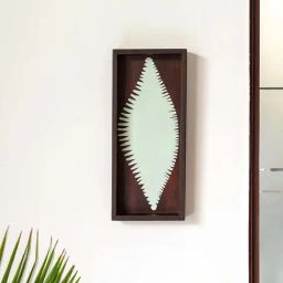 ExclusiveLane Foliyaj Brown & Green Wood Wall Art-picture-17