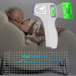 MCP IFT10 Infrared Digital Forehead Thermometer with IR Sensor (White) image 3