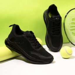 Furo By Red Chief Men's Black Running Shoes-image-88