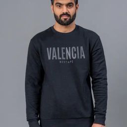 Red Tape Black Regular Fit Graphic Sweatshirt-picture-48