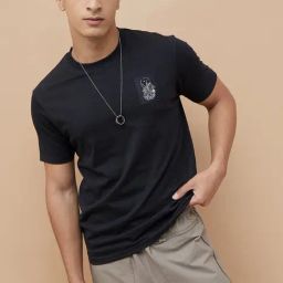 SmileyWorld Men's Black T-Shirt-image-18