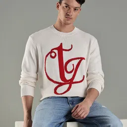Tommy Hilfiger Men Typography Printed Pullover-image-17