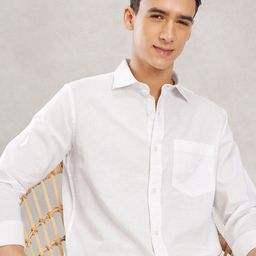 Nautica Men Premium Cotton Linen Casual Shirt-picture-33