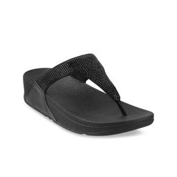 fitflop Black Embellished Flatform Sandals-image-84