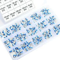 150 Pcs 15 Value 100 ohm- 1M ohm Trimpot Variable Resistor 6mm Potentiometer Assortment Kit - RS1135150 Pcs 15 Value 100 ohm- 1M ohm Trimpot Variable Resistor 6mm Potentiometer Assortment Kit - RS1135 image 3