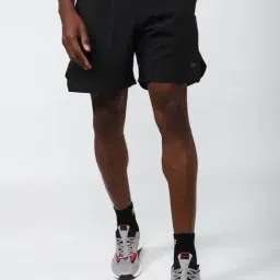 Reebok Black Regular Fit Sports Shorts-image-16