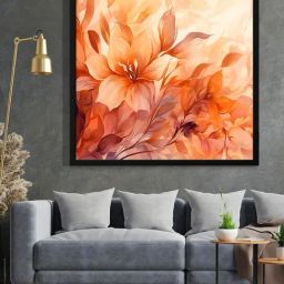 999Store Printed Brown Canvas Wall Art-image-73