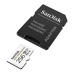 SanDisk 256GB High Endurance Video MicroSDXC Card with Adapter (White) image 4