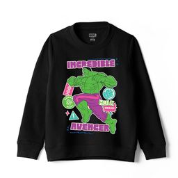 Wear Your Mind Boys Avengers Printed Round Neck Long Sleeves Pullover Sweatshirt-image-93