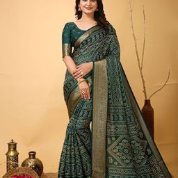 HERE&NOW Paisley Zari Banarasi Saree-26