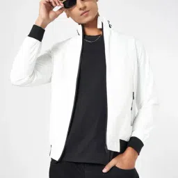 SF Jeans by Pantaloons Bright White Polyester Regular fit Jackets-image-99