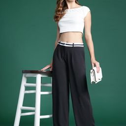 DressBerry Women Regular Fit Trousers-image-22
