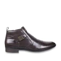 Mochi Men's Brown Formal Boots-image-46