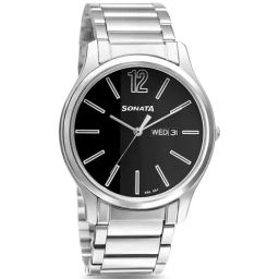 Sonata Essentials NS77082SM03W Analog Watch for Men-image-50