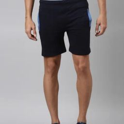Dixcy Scott Maximus Blue Cotton Regular Fit Shorts-picture-21
