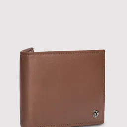 SENNES Men Bow Detail Leather Two Fold Wallet-picture-14